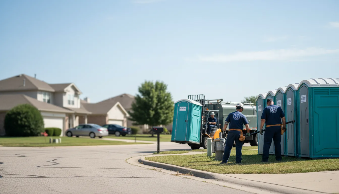 Porta Potty Rental in Rochester, TX near me